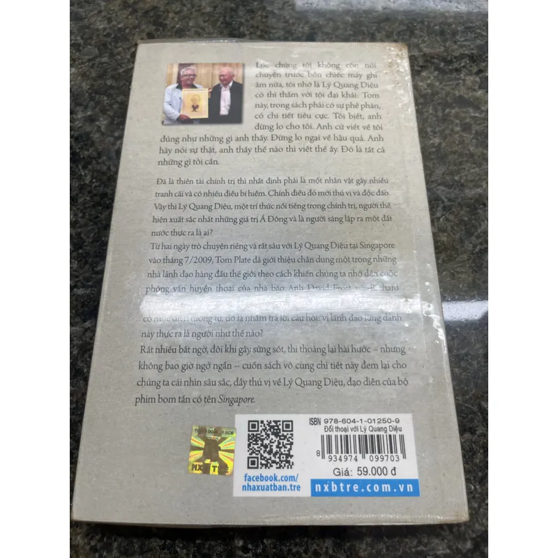 Đối thoại với Lý Quang Diệu Tom Plate 707419