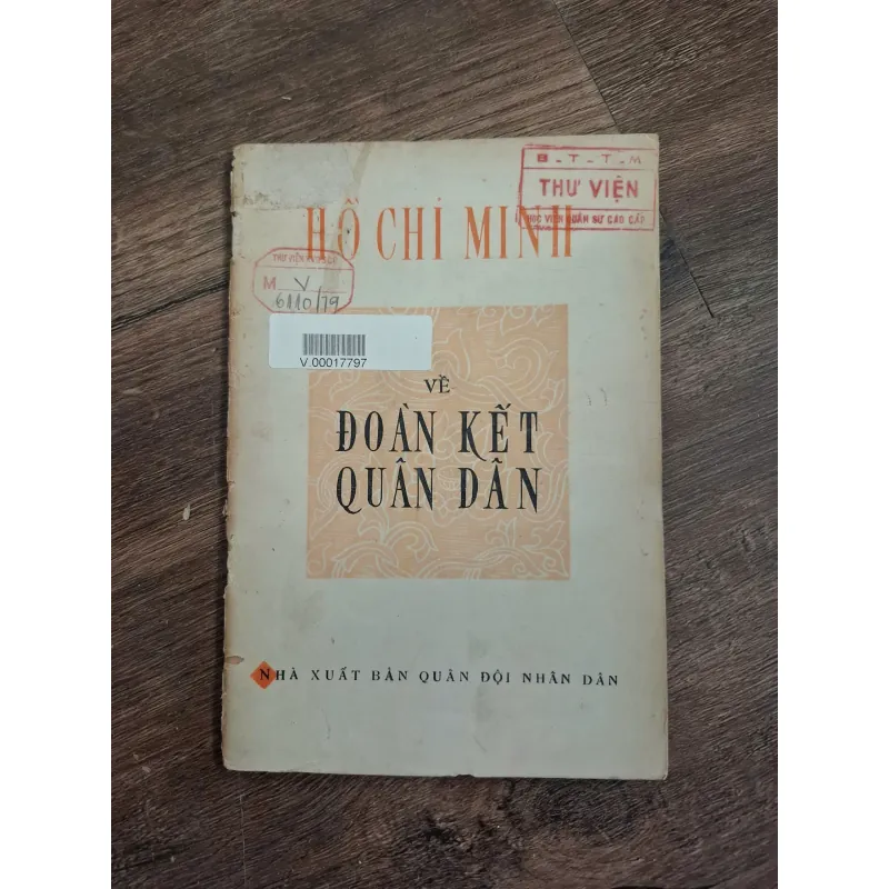 VỀ ĐOÀN KẾT QUÂN DÂN - HỒ CHÍ MINH 726243