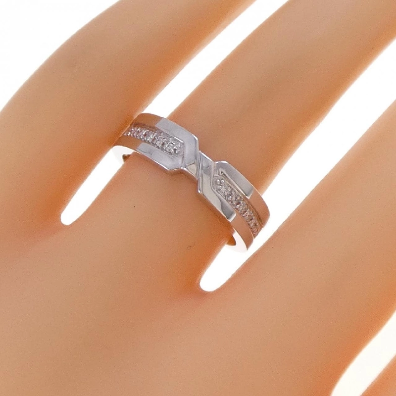 K18WG Nhẫn Kim Cương - Hàng hiệu Chính hãng 852704