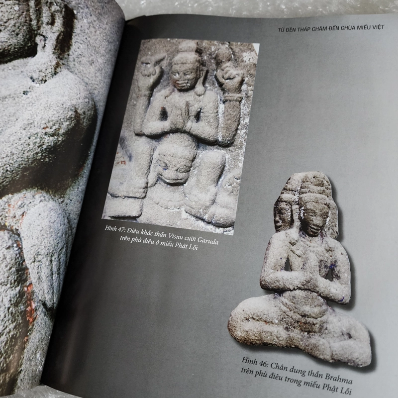Tượng thòe Hindu giáo từ đền tháp Chăm đến chùa miếu Việt | bìa cứng  418934