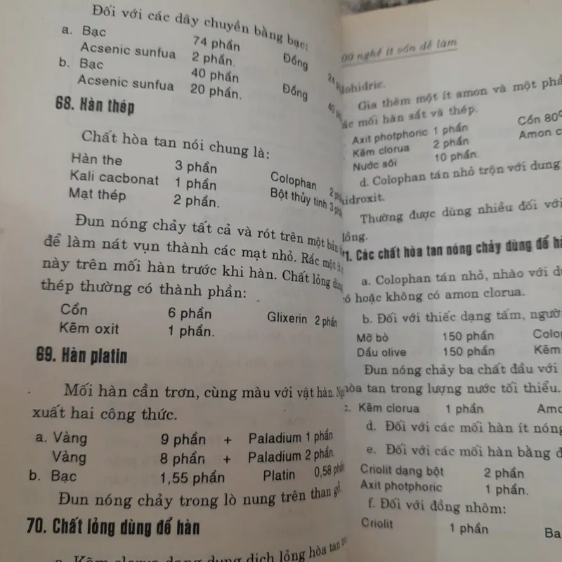 Bí Quyết 600 nghề ít vốn dễ làm. Kỹ sư Phạm Đình Trị - bản in năm 2000 713289