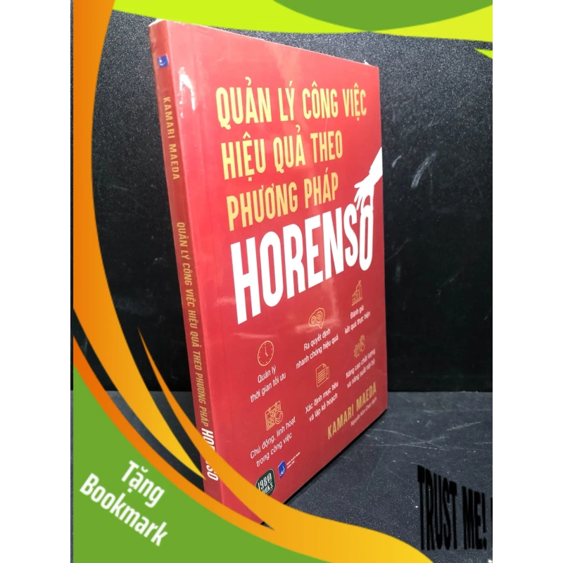 (TẶNG BOOKMARK) Quản lý công việc hiệu quả theo phương pháp Horenso Kamari Maeda mới 100% RBK.ASB1912 950985