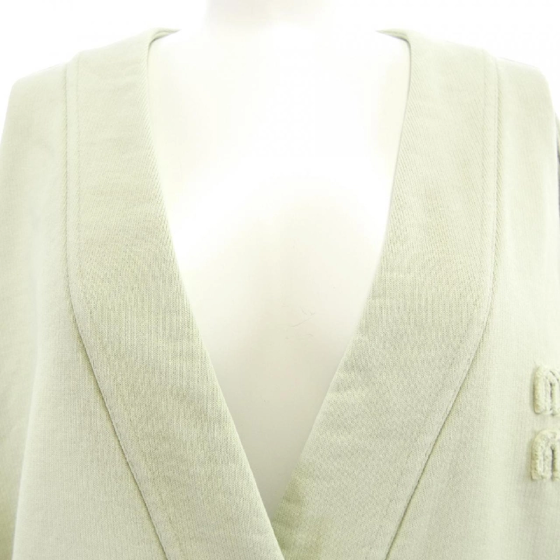 MIU MIU MIU MIU Cotton Fleece Dyeing Cardigan MJL010 S000 14RU 635380