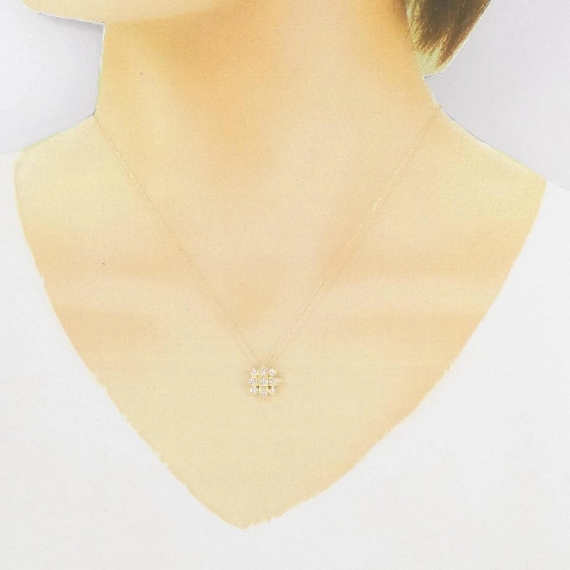 K18YG Dây chuyền kim cương 0.23CT - Hàng hiệu Chính hãng 862286