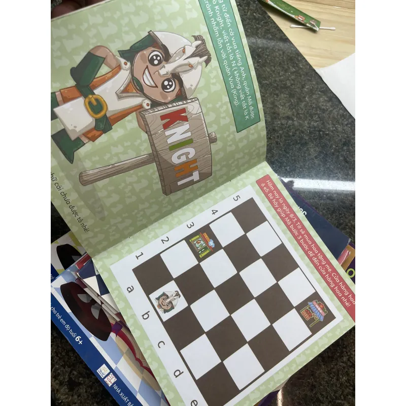 Cờ vua chơi mà học, Từng bước chinh phục thế giới cờ vua 689289