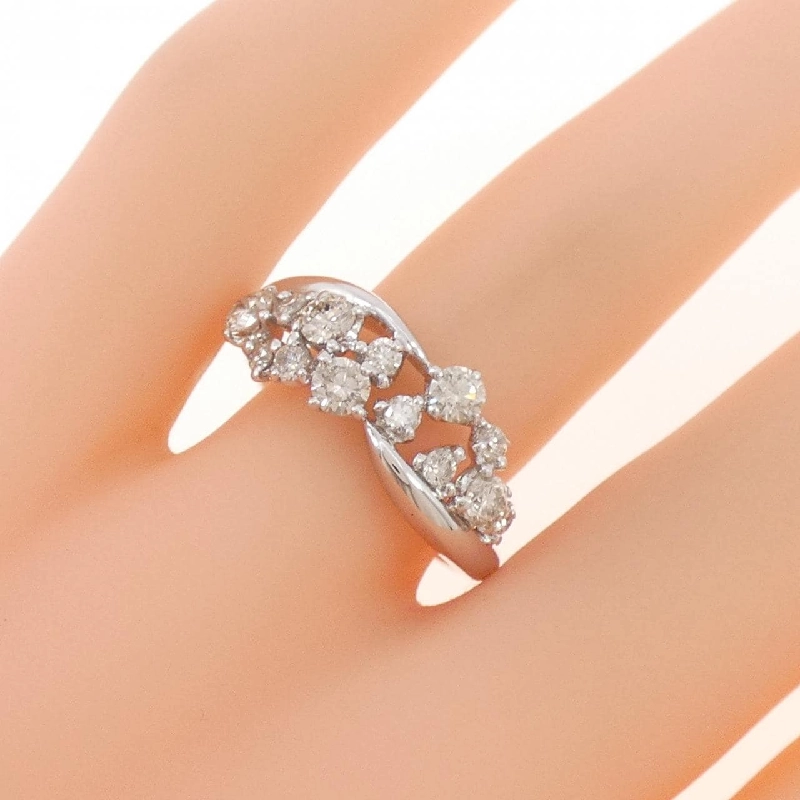 Nhẫn kim cương K18WG 0.85CT - Hàng hiệu Authentic 849628