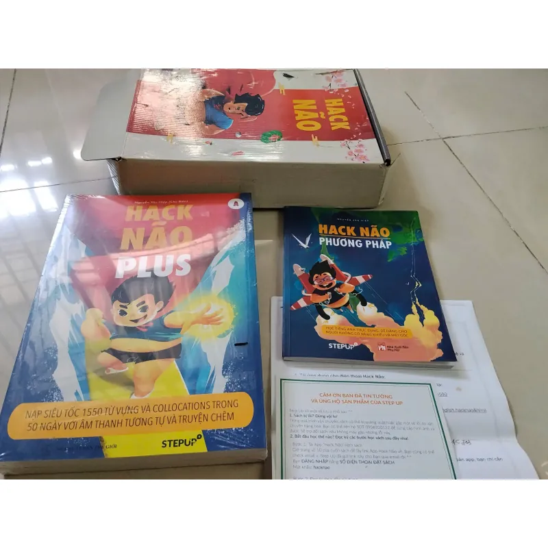 HACK NÃO PLUS (Bộ 2 cuốn) - Nguyễn Văn Hiệp - Đã mở hộp, còn nguyên bao bì 909504