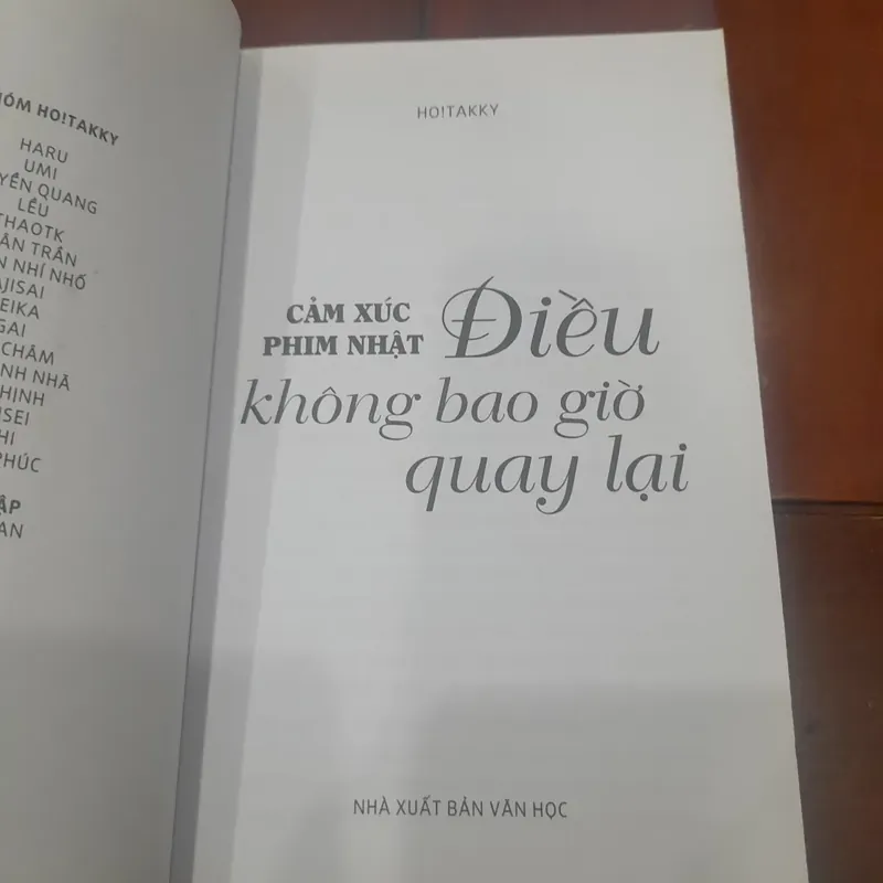 Ho! Takky - CẢM XÚC PHIM NHẬT, điều không bao giờ quay lại 570147