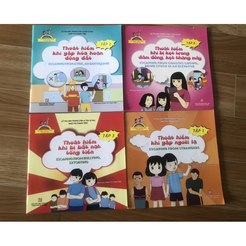 Combo 4c Kỹ năng thoát hiểm cho bé 1004094