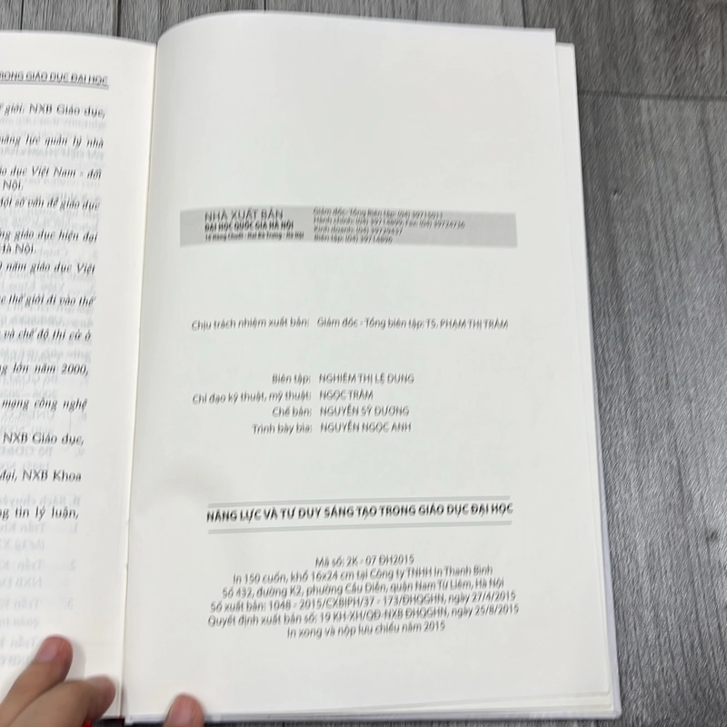 Năng lực và tư duy sáng tạo trong giáo dục đại học. 1b1 545059