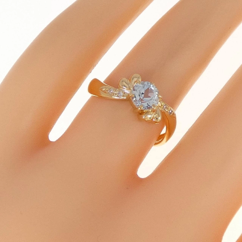 Nhẫn Blue Topaz K18YG 672083