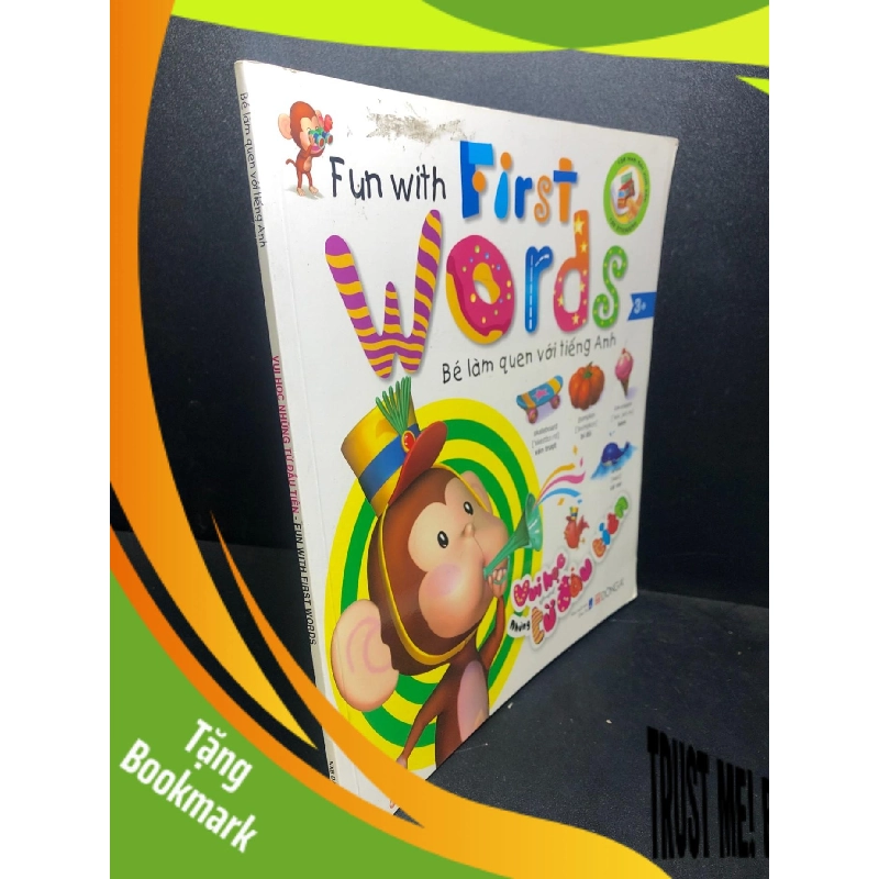 (TẶNG BOOKMARK) Vui học những từ đầu tiên - fun with first words mới 80% RBK2811 956448