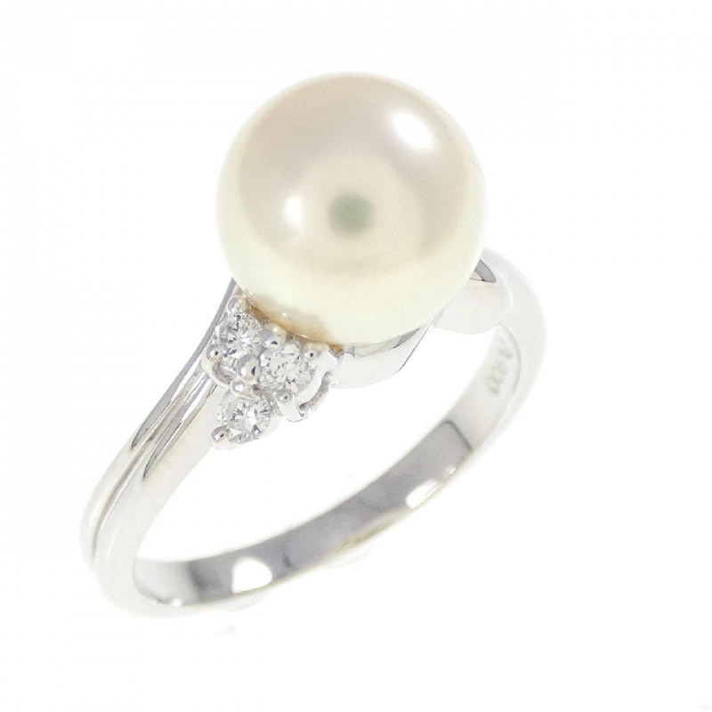 Nhẫn ngọc trai Akoya PT900 8.5mm 666520