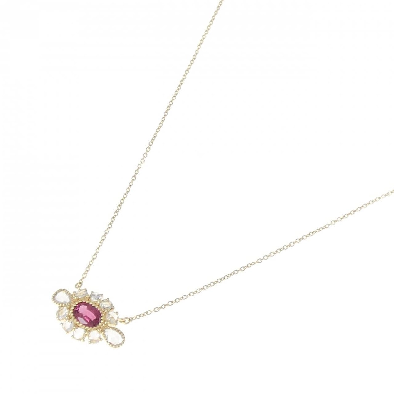 K18YG Spinel Necklace 0.76CT - Hàng hiệu Authentic 863515