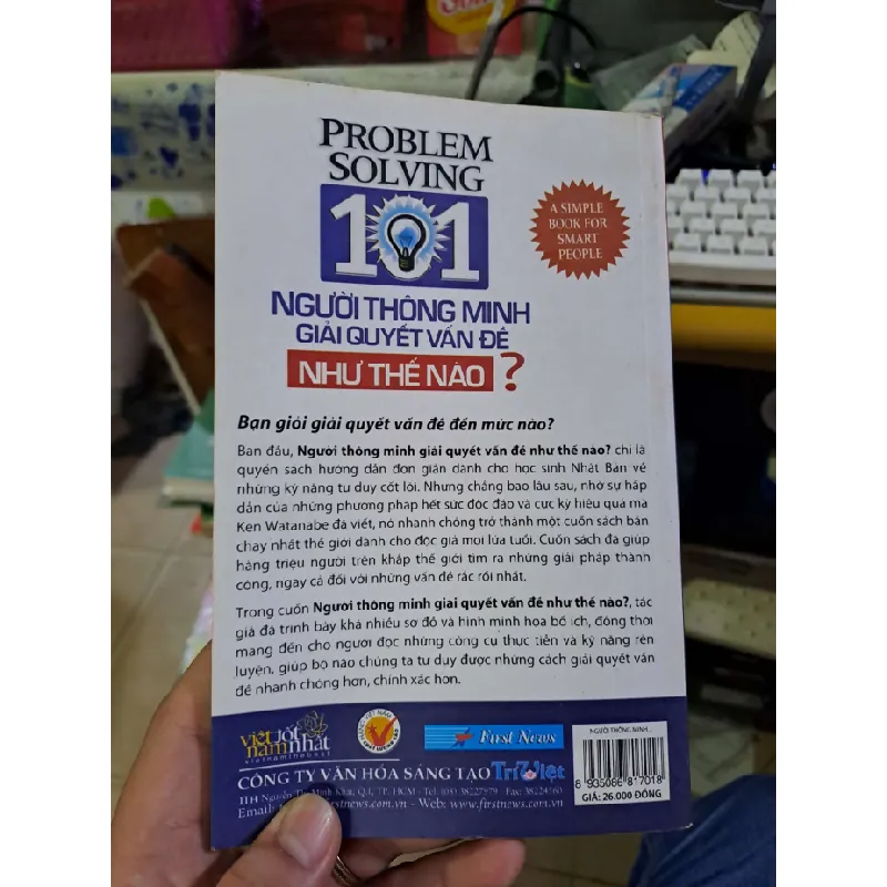Người thông minh giải quyết vấn đề như thế nào? - Ken Watanabe KỸ NĂNG HCM1008 577327