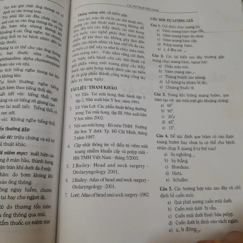TAI MŨI HỌNG NHẬP MÔN- Phó GS Tiến sỹ NHAN TRỪNG SƠN. 788006