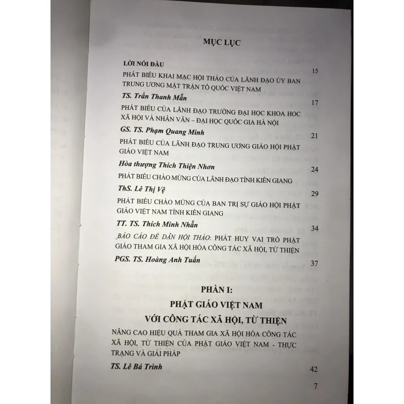 Phát huy vai trò Phật giáo tham gia xã hội hoá công tác xã hội, từ thiện 720287