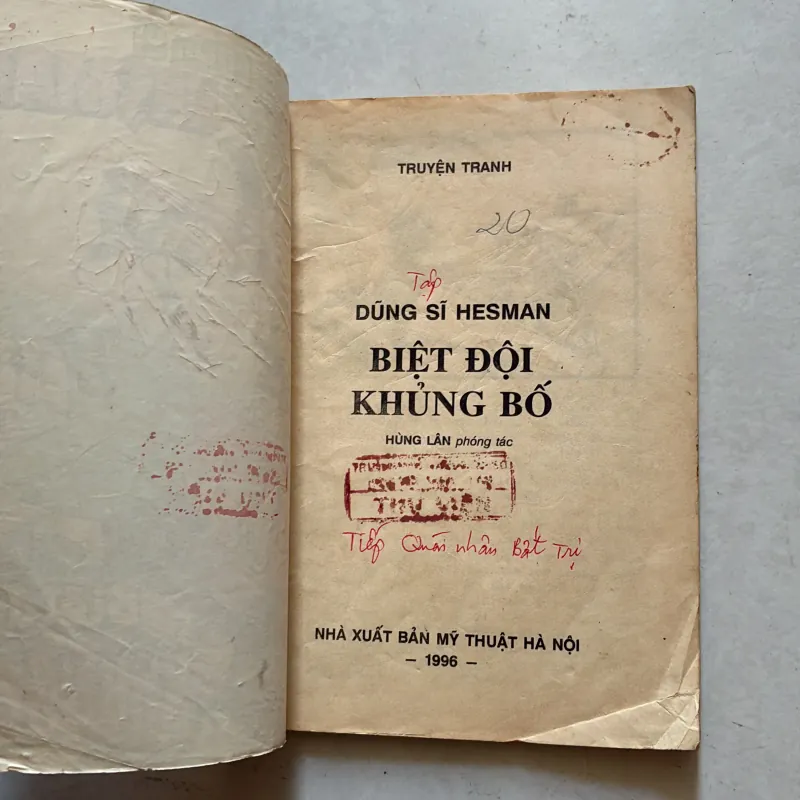Dũng sĩ Hesman Tập 148: Biệt đội khủng bố 788347
