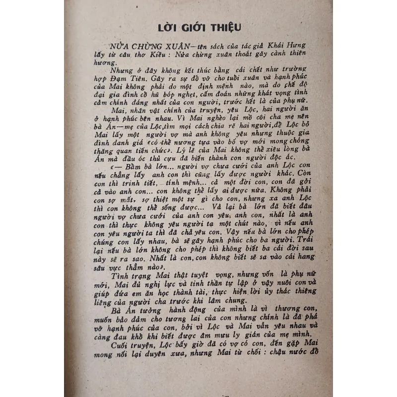 NỬA CHỪNG XUÂN - Khái Hưng (trong Tự Lực Văn Đoàn) 726566