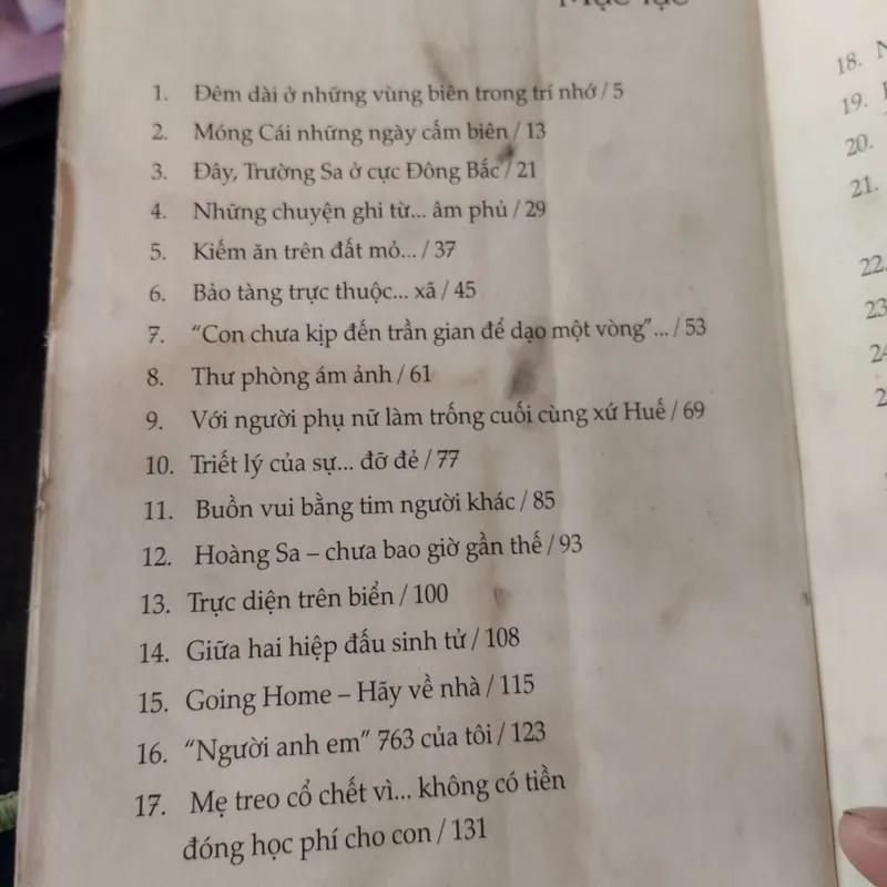 Những vùng biên trong trí nhớ của tác giả Hoàng Văn Minh. 
Thể loại: Ký - Phóng sự.
 695655