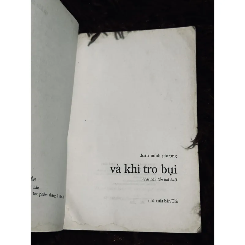 Và khi tro bụi 993241