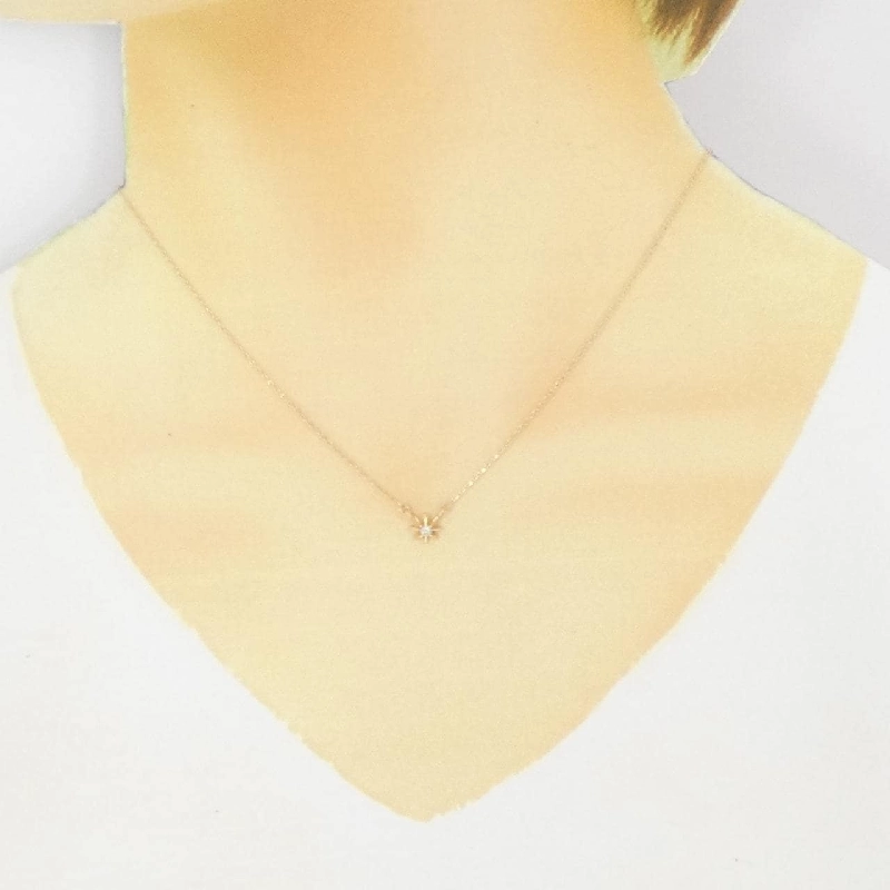 K18YG Dây chuyền kim cương - Hàng hiệu Authentic 862782