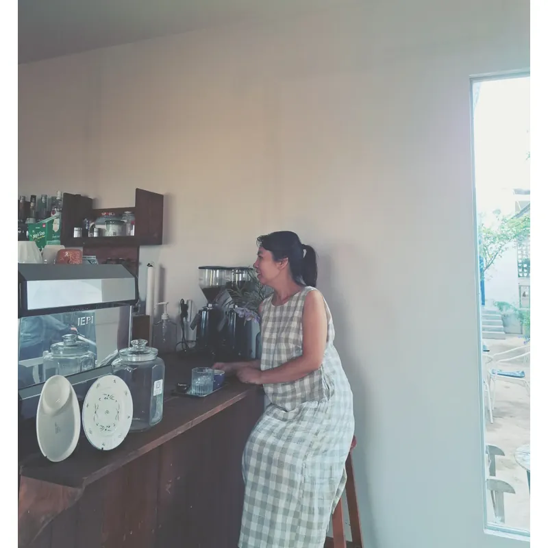 Đầm Linen 2 lớp / có túi  561041