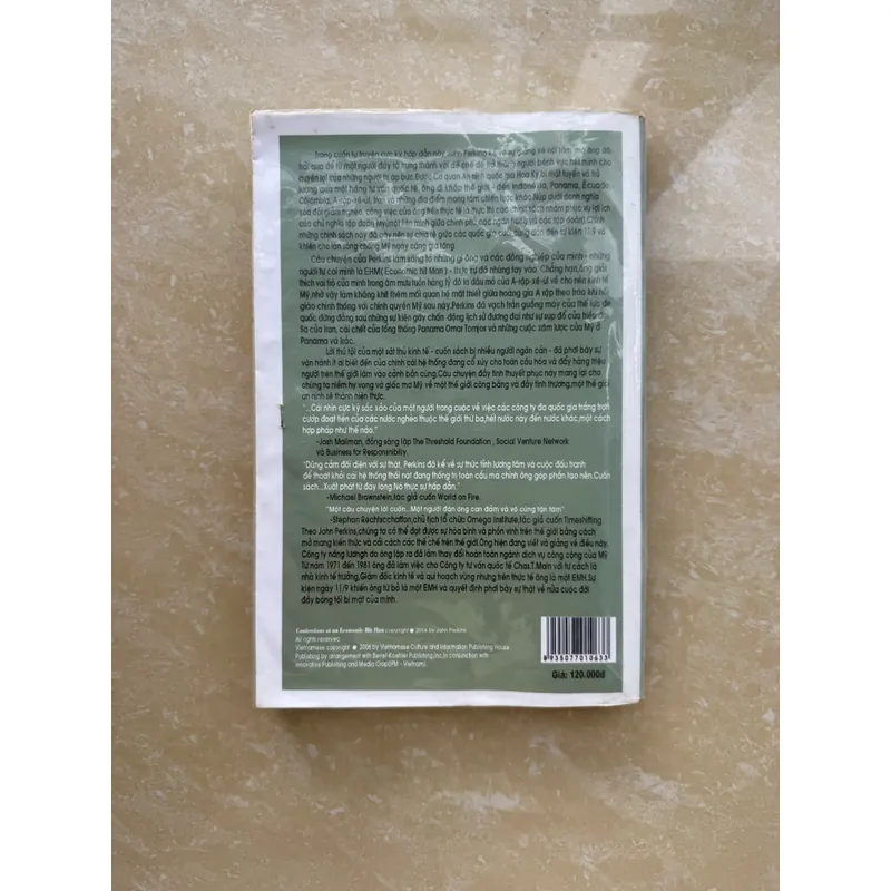 LỜI THÚ TỘI CỦA MỘT SÁT THỦ KINH TẾ 560707
