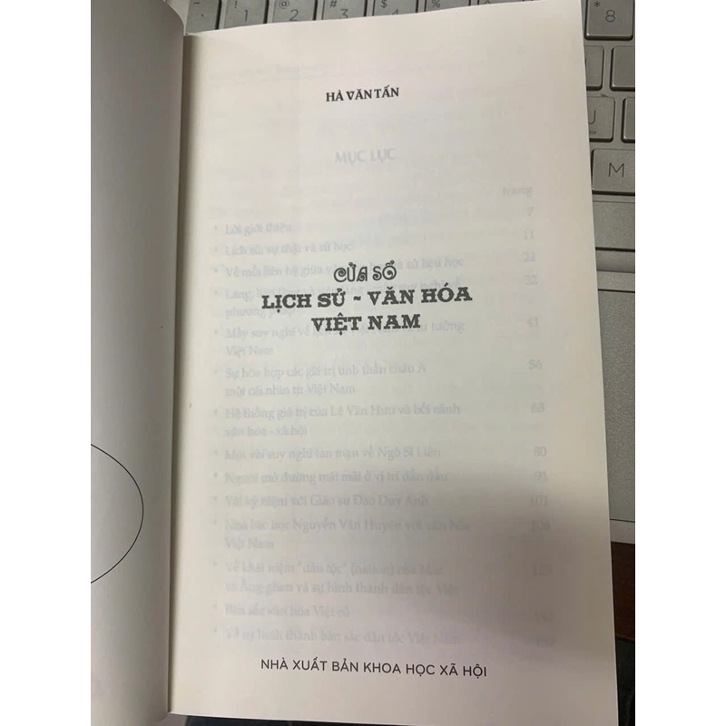 CỬA SỔ LỊCH SỬ VĂN HÓA VIỆT NAM - HÀ VĂN TẤN 531931