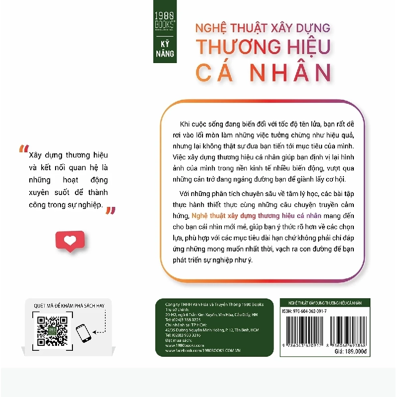 Nghệ Thuật Xây Dựng Thương Hiệu Cá Nhân - Dawn Graham 281475