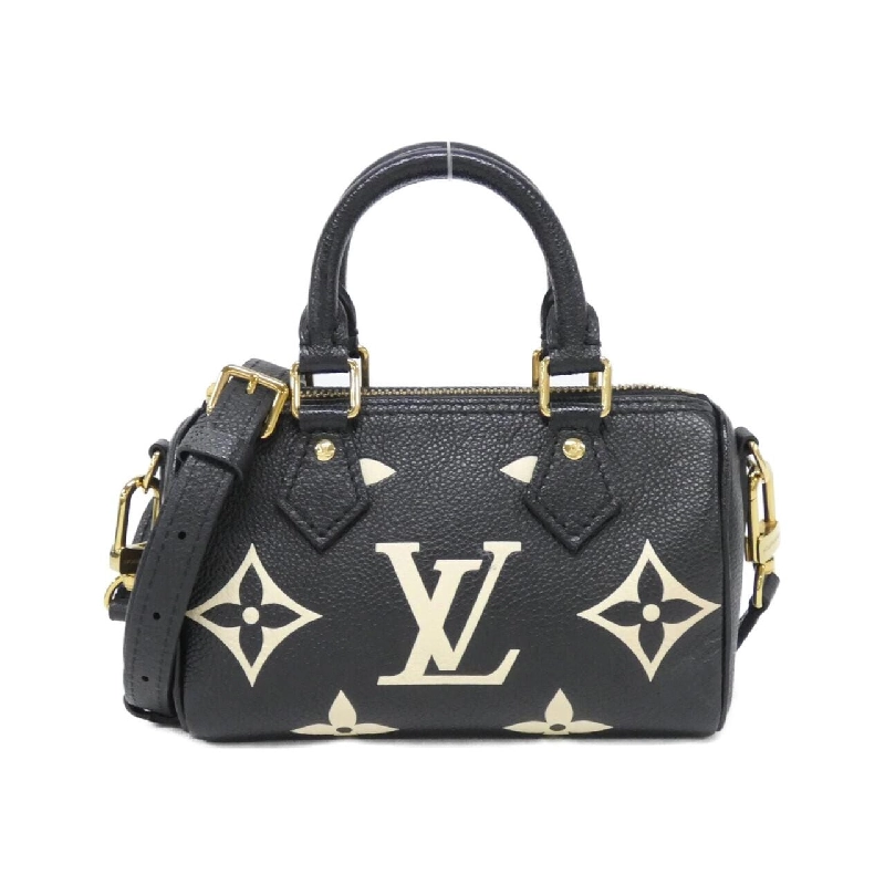 Túi xách Boston Louis Vuitton Monogram Bicolor Nano Speedy M81456 614360