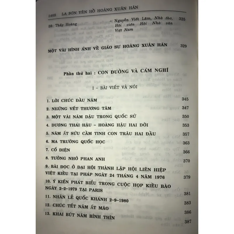 La Sơn Yên Hồ - Hoàng Xuân Hãn (1908-1996) - Phần III 751384