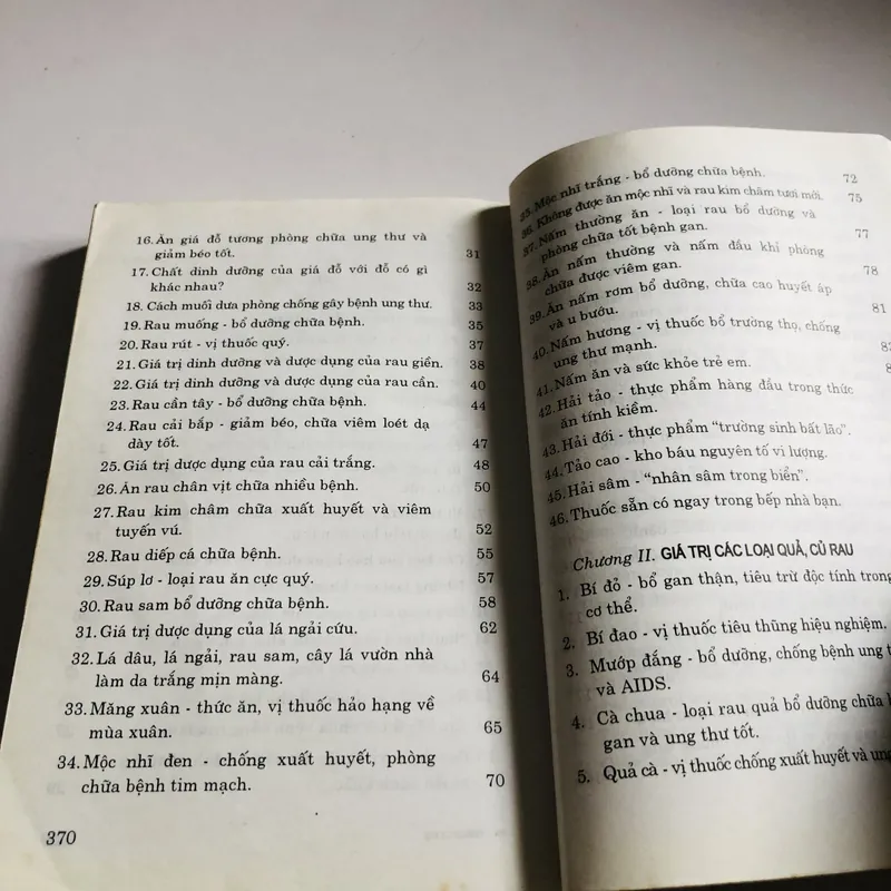 TÁC DỤNG CHỮA BỆNH KỲ DIỆU CỦA CÁC LOẠI RAU QUẢ VÀ GIA VỊ 693692