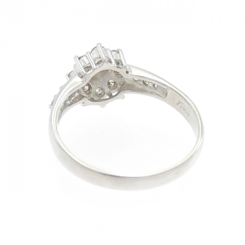 Nhẫn kim cương hoa PT900 0.50CT - Hàng hiệu Authentic 850910