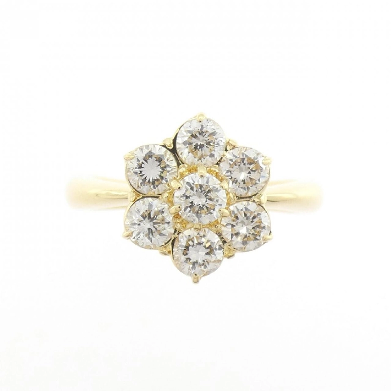 Nhẫn kim cương hoa K18YG 1.05CT 668425