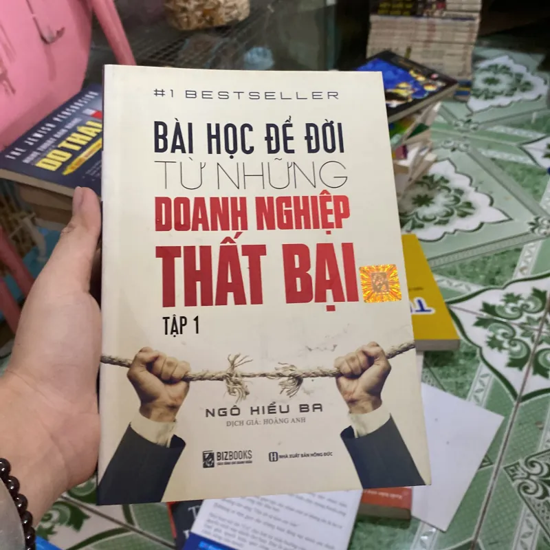 Bài học để đời từ những doanh nghiệp thất bại tập 1 800635