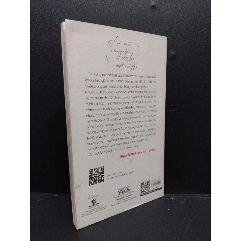 Ai Rồi Cũng Chỉ Còn Lại Một Mình mới 80% ố nhẹ 2014 HCM2606 Phương Huyền VĂN HỌC 915916