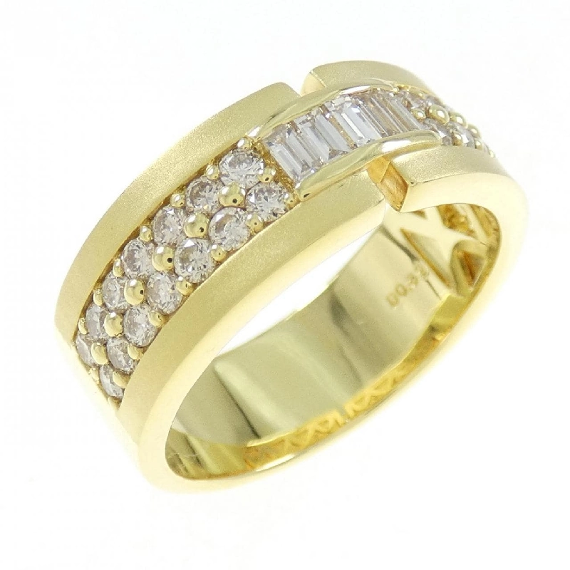 【Sản phẩm mới】Nhẫn kim cương K18YG 0.89CT 668790