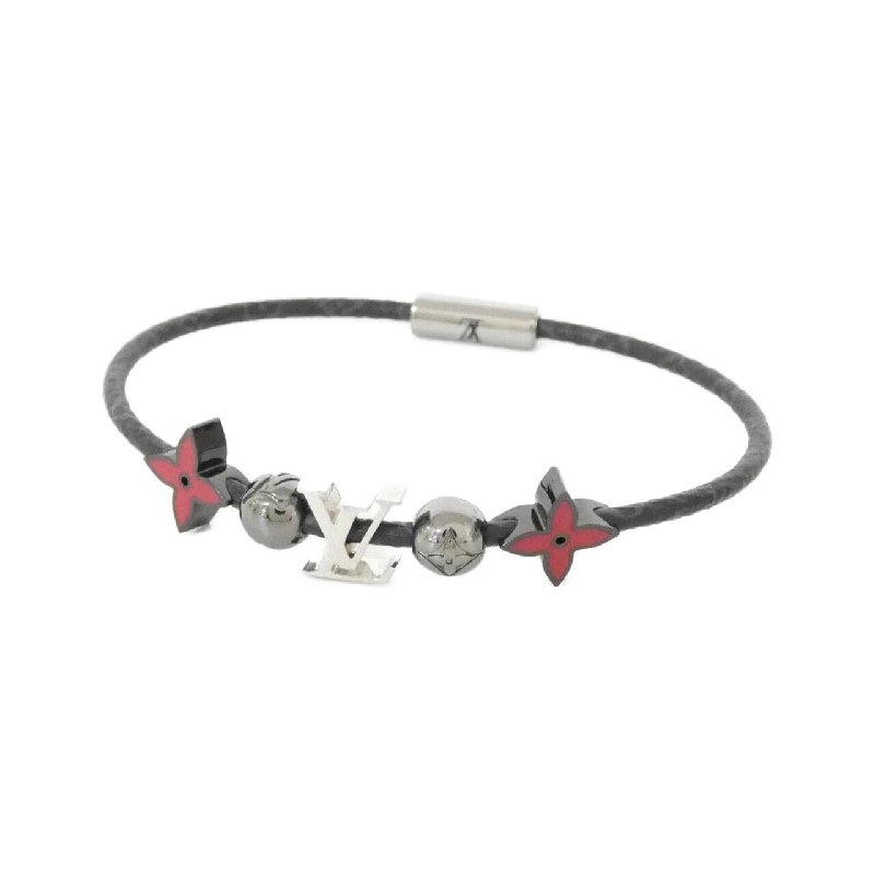 Louis Vuitton Monogram Eclipse Bracelet LV Gravity 21cm M8121D - Hàng hiệu Chính hãng 807443