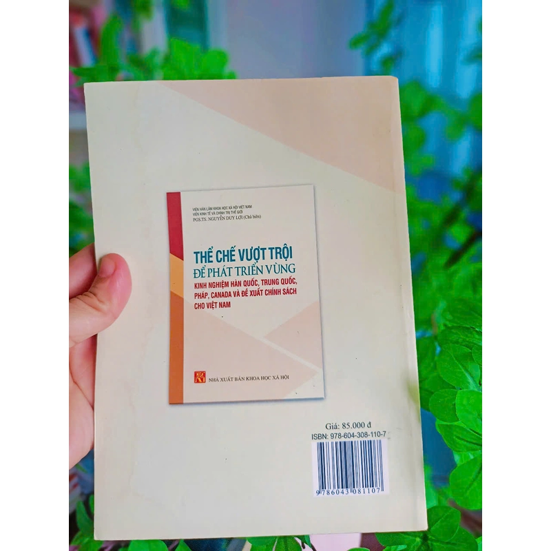 Thể Chế Vượt Trội Để Phát Triển Bền Vững Kinh Nghiệm Hàn Quốc, Trung Quốc... Sách mới 90% 390738