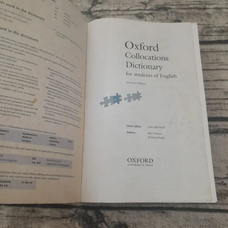 Oxford Collocations Dictionary 2nd Edition 594678