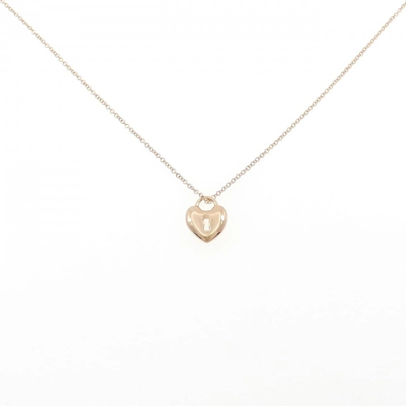 Dây chuyền mini Heart Lock Tiffany - Hàng hiệu Authentic 841158