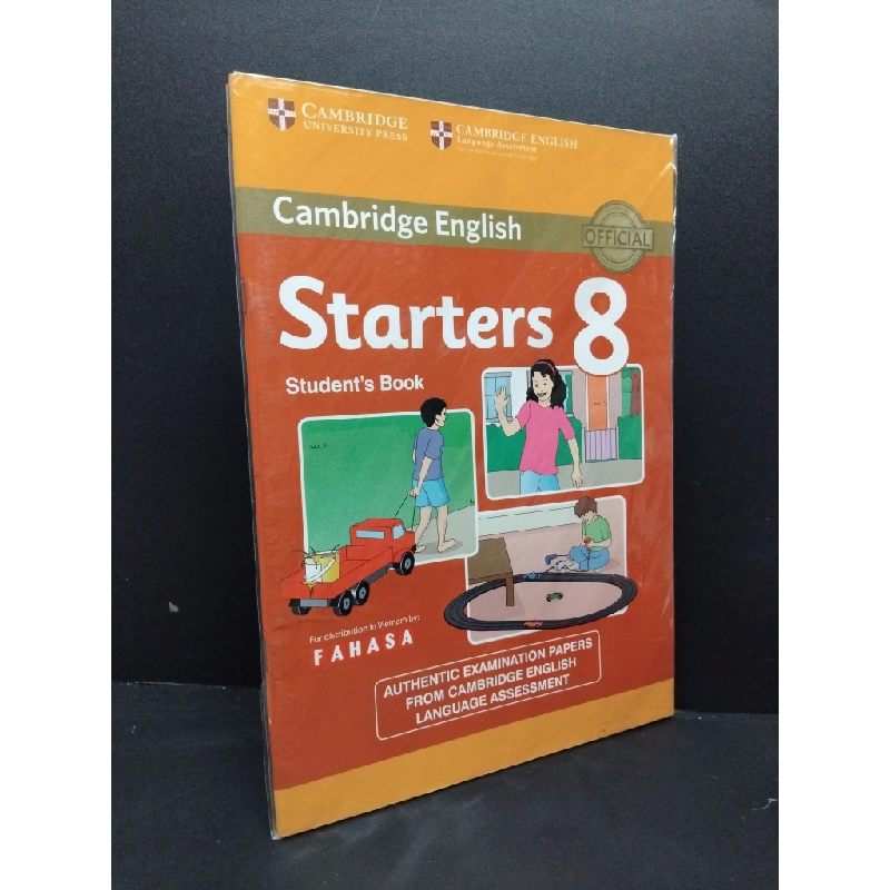 Cambridge English Starters 8 Student's Book mới 90% ố nhẹ HCM.ASB2408 sách học ngoại ngữ 342266