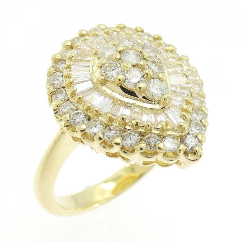 Nhẫn kim cương K18YG 1.00CT 669121