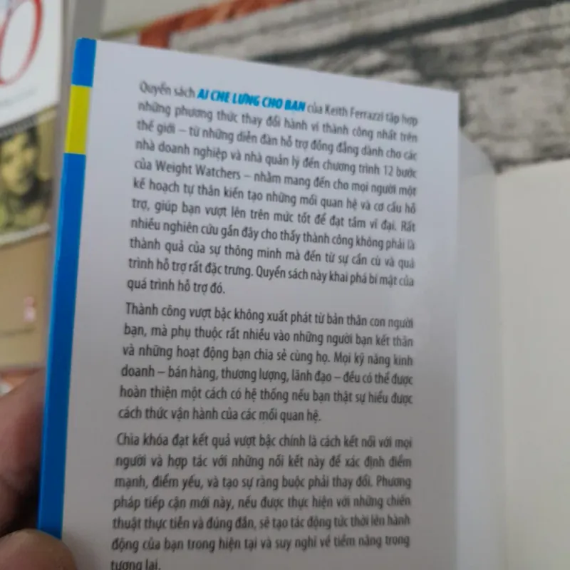 Ai che lưng cho bạn- Tái bản lần 15. 2016. TG KEITH FERRAZZI 762675