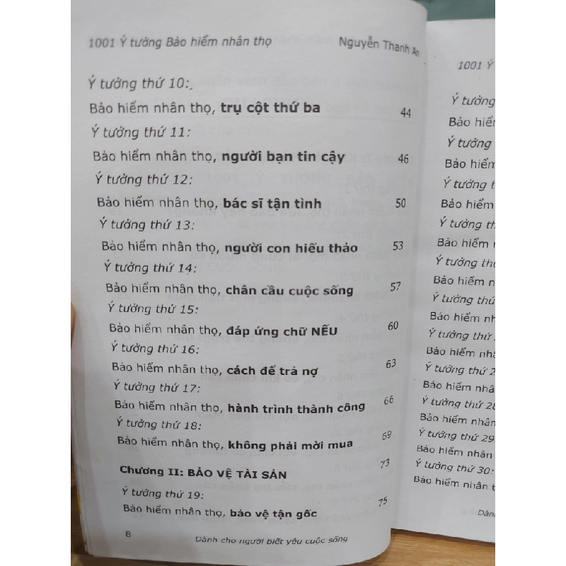 1001 Ý TƯỞNG BẢO HIỂM NHÂN THỌ – NGUYỄN THANH AN 530611