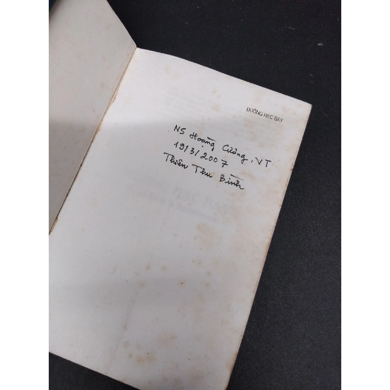 Đường Hạc Bay mới 70% ố có viết trang đầu 2006 HCM1008 Mộc Nhiên LỊCH SỬ - CHÍNH TRỊ - TRIẾT HỌC 916509