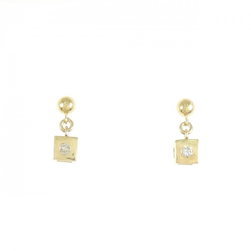 K18YG Bông tai kim cương 0.32CT - Hàng hiệu Chính hãng 866918