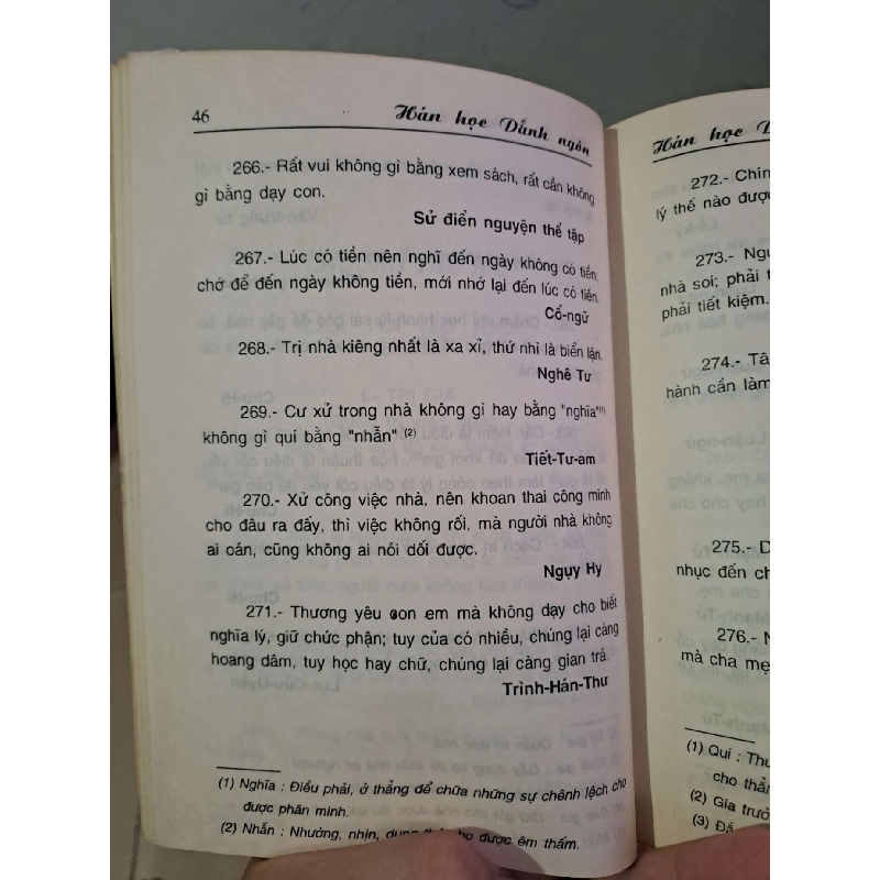 Hán học danh ngôn - Trần Lê Nhân VĂN HỌC HCM0910 920425