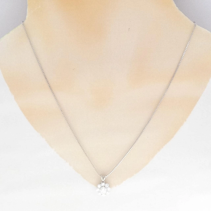 Dây chuyền kim cương hoa Royal Asscher 0.50CT - Hàng hiệu Authentic 840707